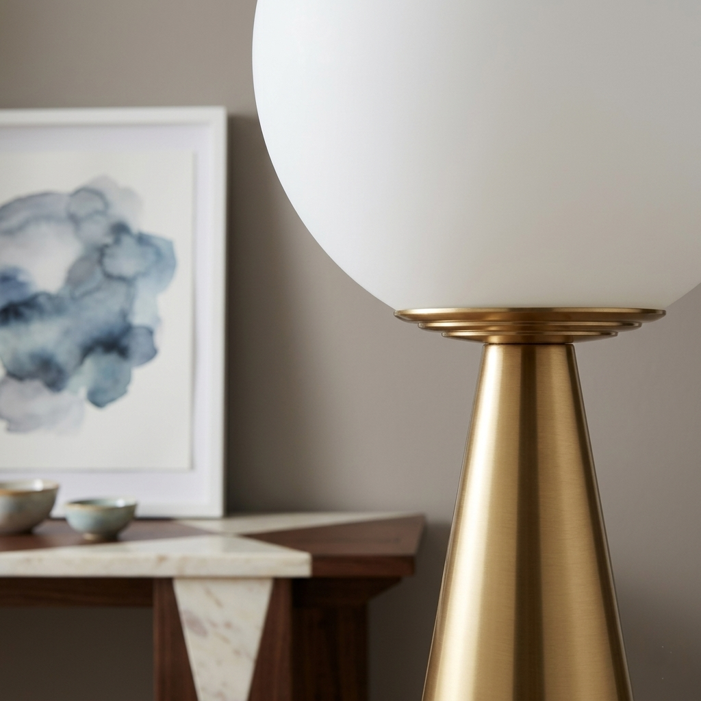 LAMPE DE TABLE PYRAMIDE