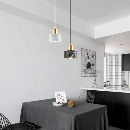 SUSPENSION MARBITO BLANC