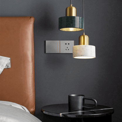 SUSPENSION MARBITO BLANC