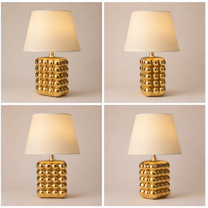 LAMPE DE TABLE BUBLLES GOLD