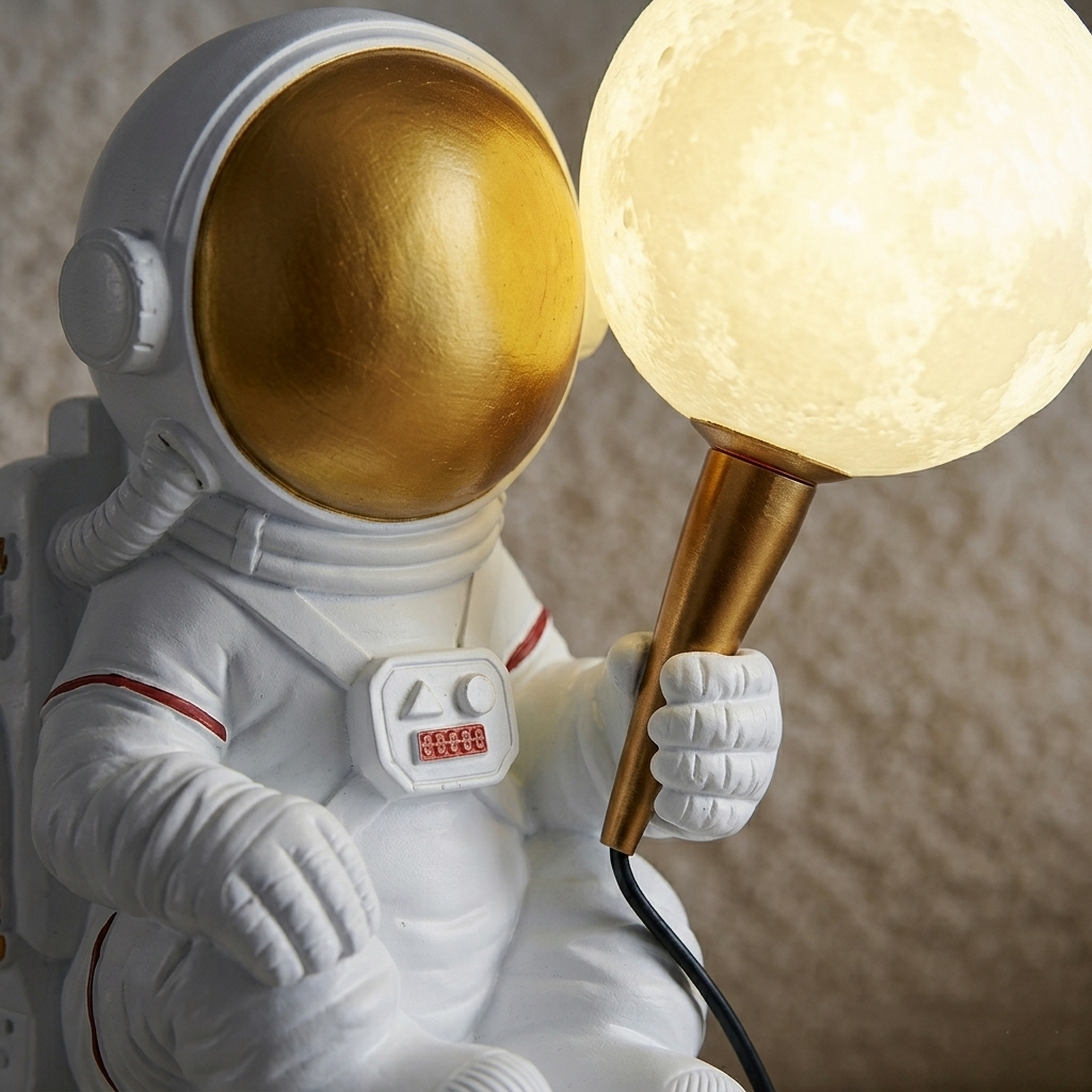 LAMPE DE TABLE ASTRONAUTE