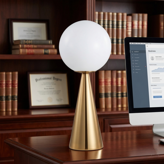 LAMPE DE TABLE PYRAMIDE