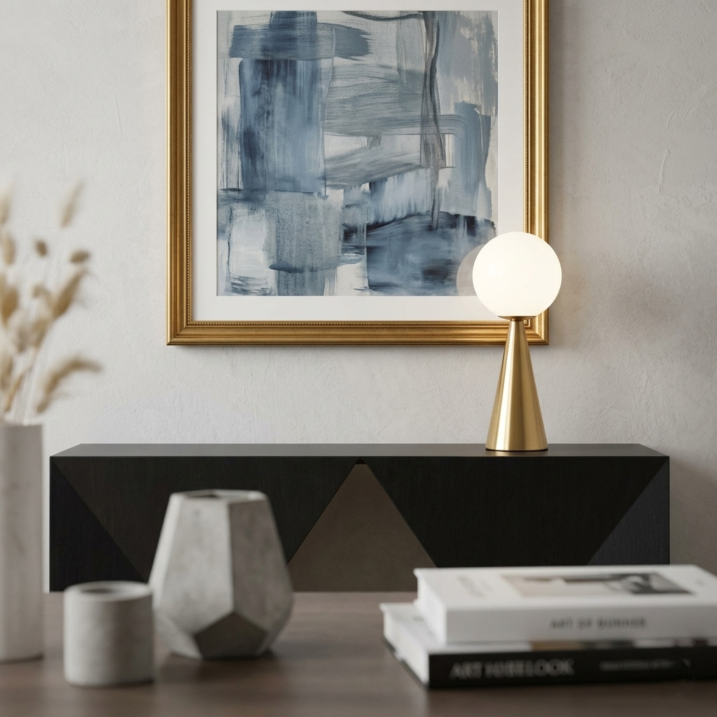 LAMPE DE TABLE PYRAMIDE