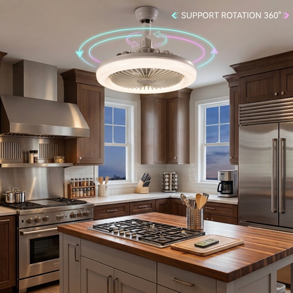 Lampe Ventilateur de Plafond LED OSRAB