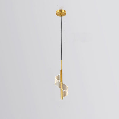 SUSPENSION DIRON DORÉ